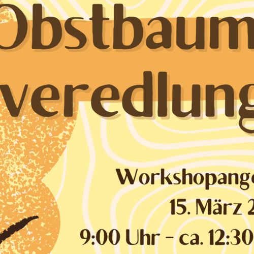 Obstbaumveredlungsworkshop